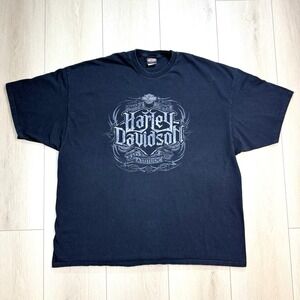 Harley-Davidson 2012‎ Bad Boy Attitude Tee 4XL Black NJ Dealer Biker Shirt